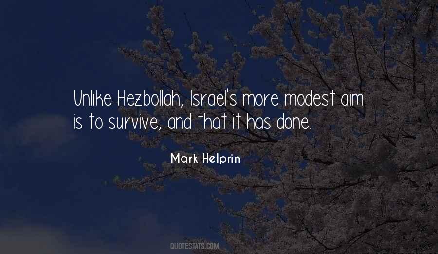 Hezbollah Israel Quotes #1201097