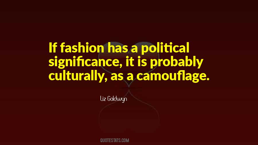 Camouflage Fashion Quotes #283616