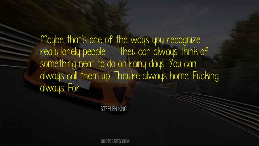 Quotes About Lonely People #753081