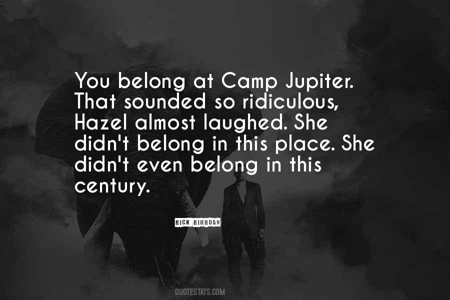 Camp Jupiter Quotes #355798