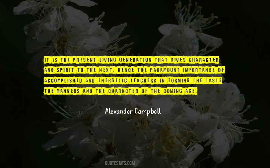 Campbell Alexander Quotes #1000465