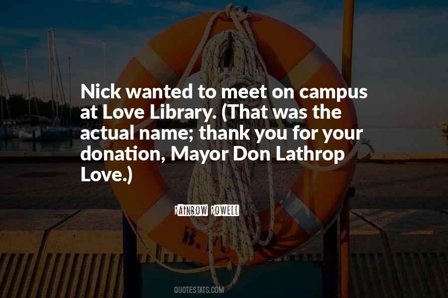 Campus Love Quotes #498748