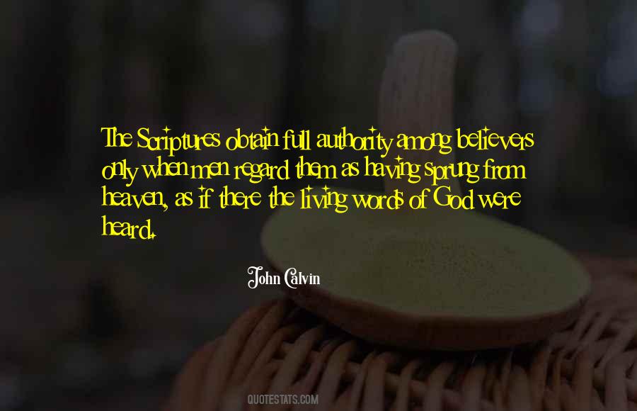 Quotes About The Scriptures #1291912