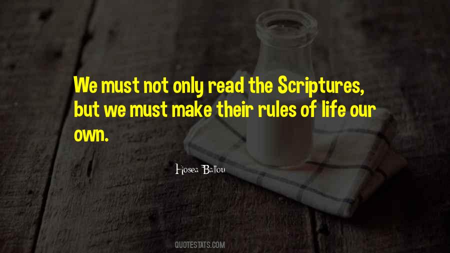 Quotes About The Scriptures #1370254