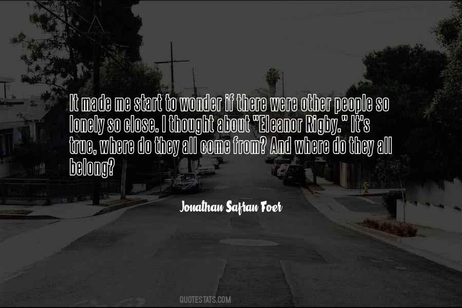 Quotes About Lonely Boy #36930