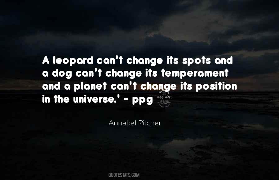 Top 18 Can A Leopard Change Its Spots Quotes: Famous Quotes & Sayings About Can A Leopard Change Its Spots