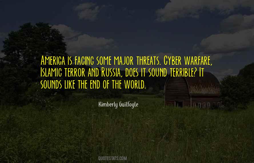 Terrible Threats Quotes #1724234