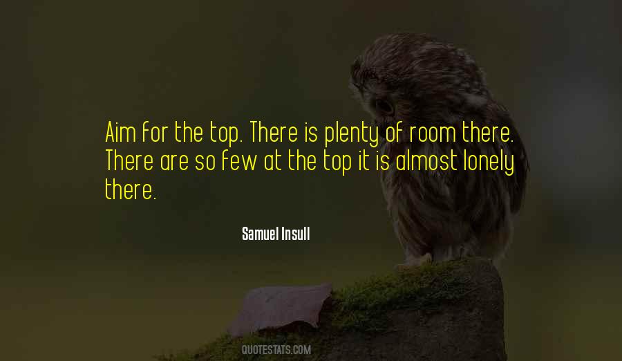 Quotes About Lonely At The Top #1436933