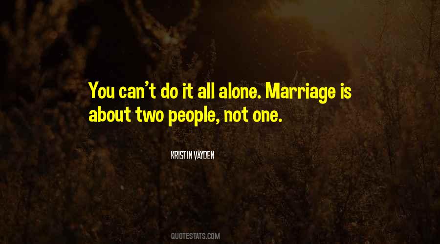Can Do It Alone Quotes #288253