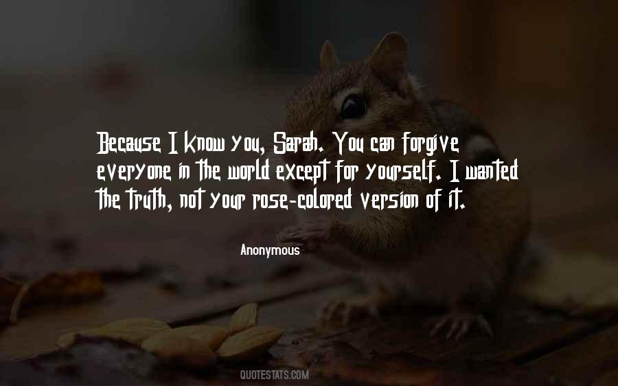 Can I Forgive Quotes #245125