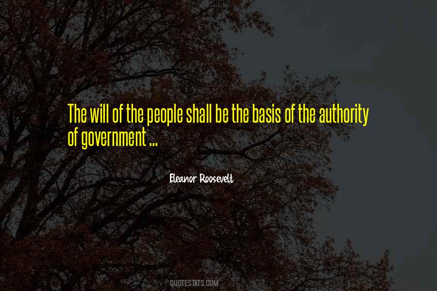 Government Authority Quotes #1574036