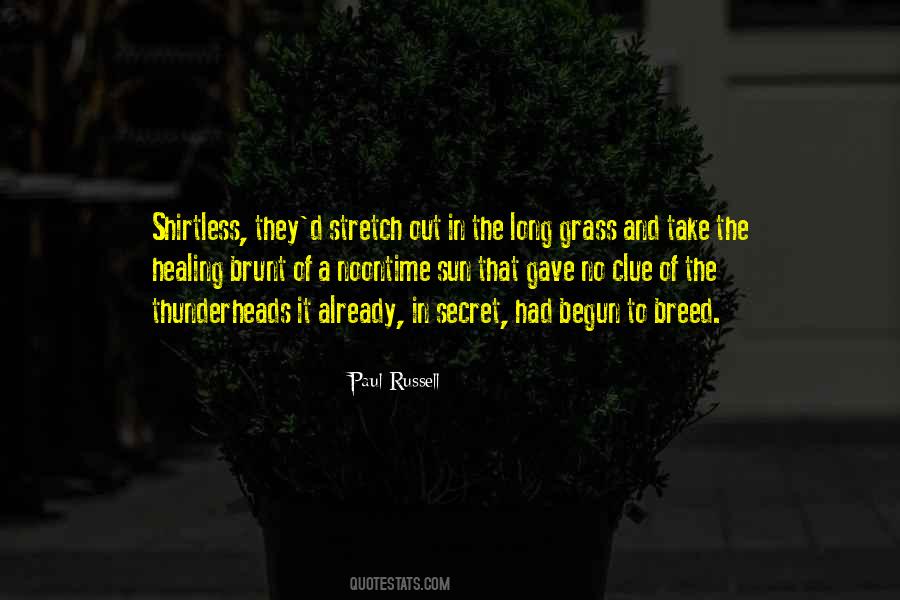 Long Grass Quotes #1135045