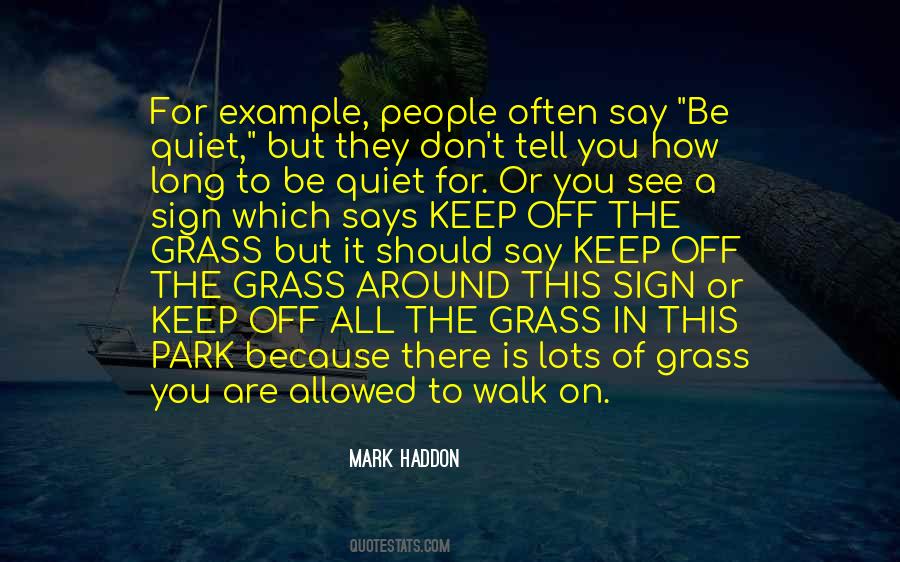 Long Grass Quotes #1855647