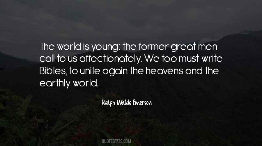 Earthly World Quotes #1721241