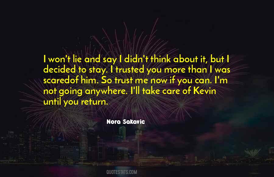 Can I Trust You Quotes #413410