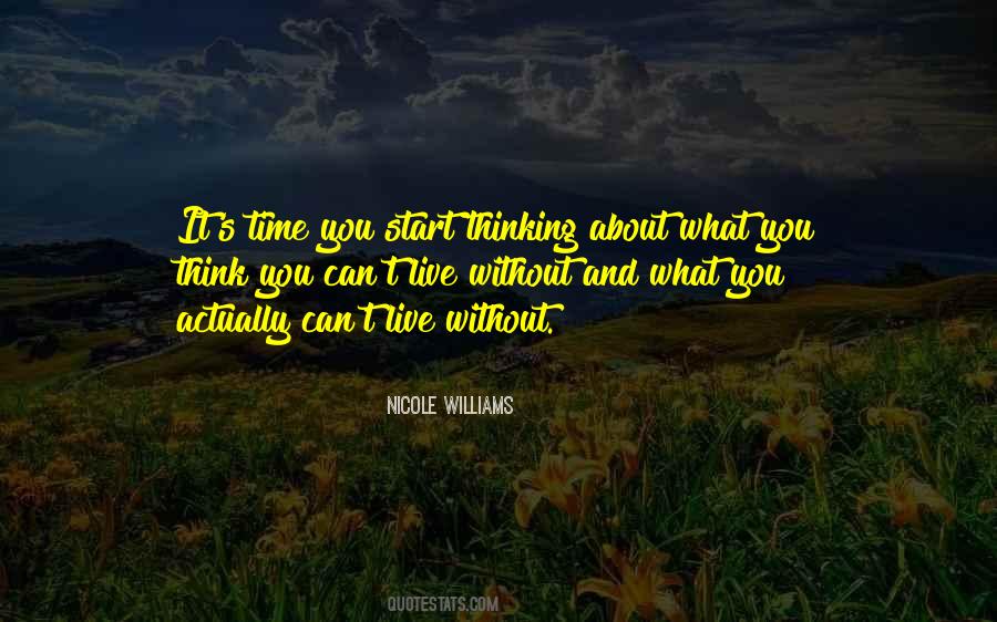 Can Live Without You Quotes #132419