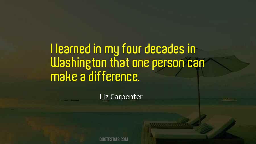 Can Make A Difference Quotes #1394832