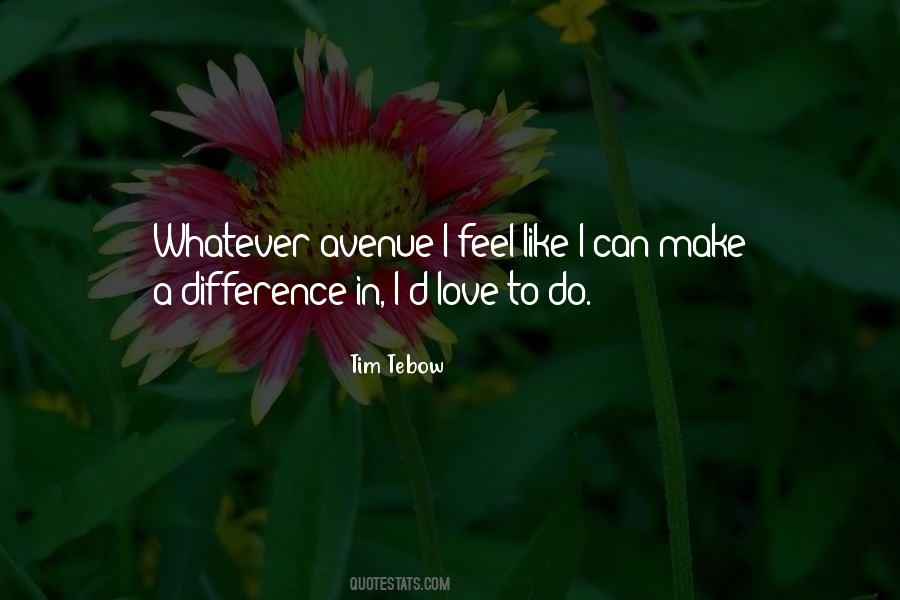 Can Make A Difference Quotes #1479975