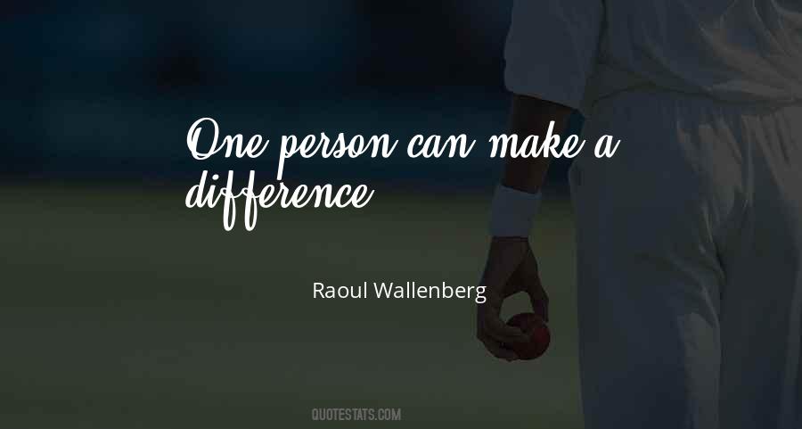 Can Make A Difference Quotes #1780239