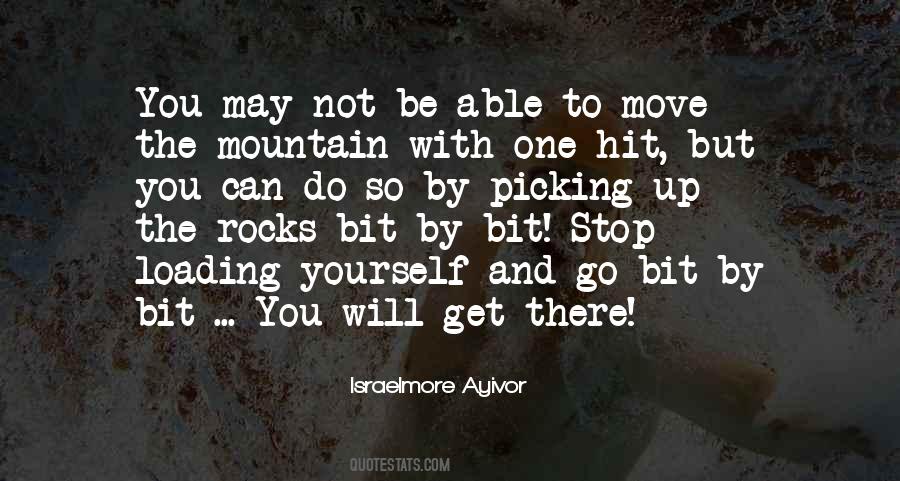 Can Move Mountains Quotes #1093603