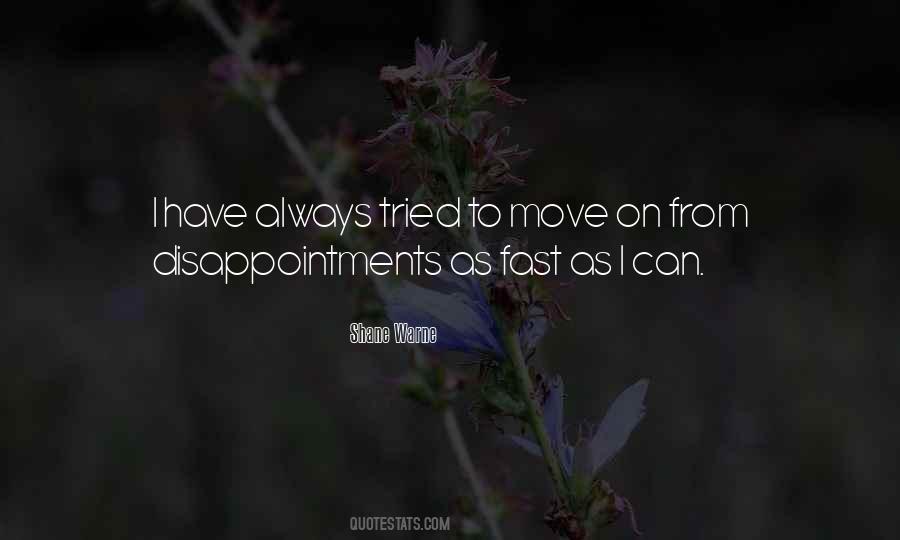 Can Move On Quotes #80696