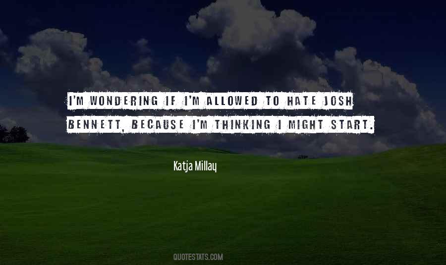 Josh Bennett Quotes #1240503