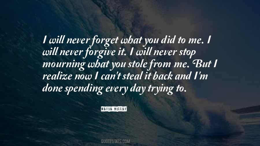 Can Never Go Back Quotes #1607597
