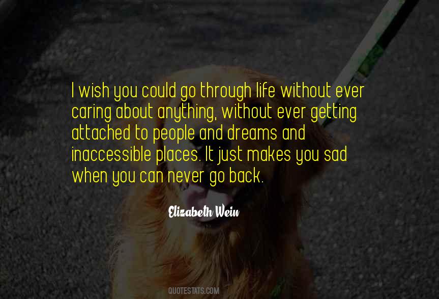 Can Never Go Back Quotes #980658