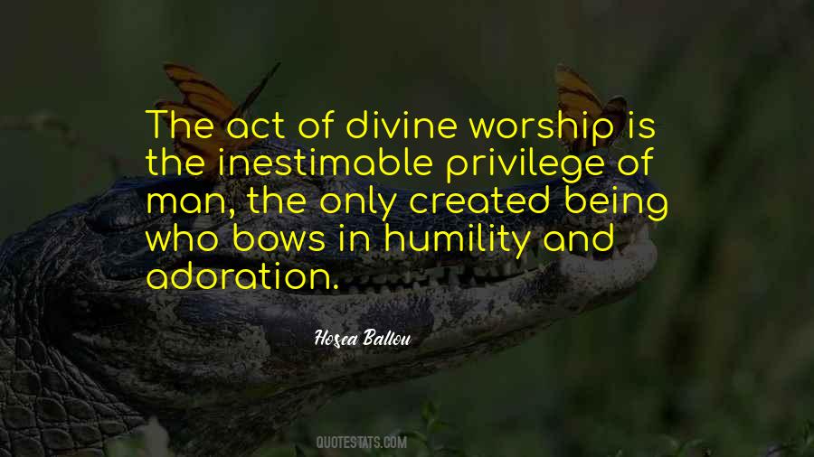 Divine Worship Quotes #140819