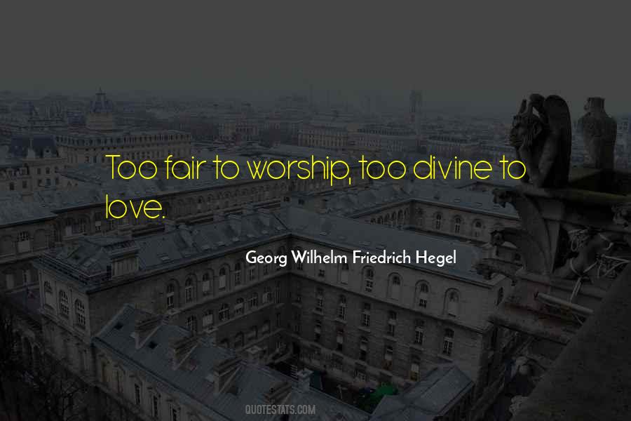 Divine Worship Quotes #1774905