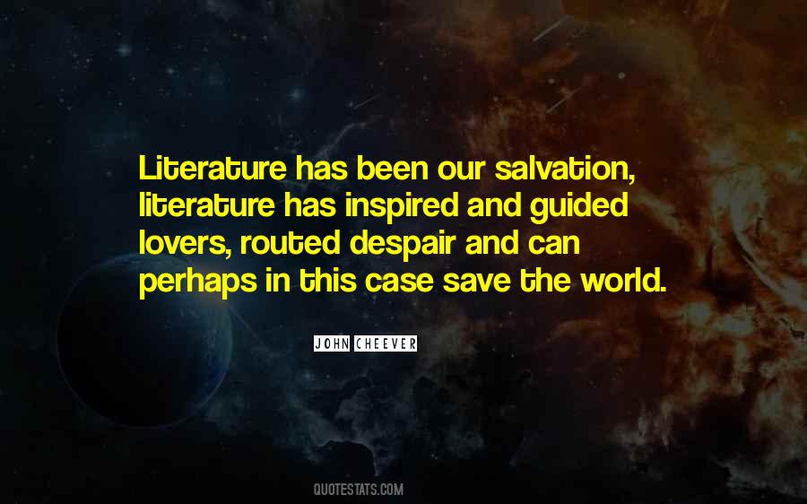 Can Save The World Quotes #427882