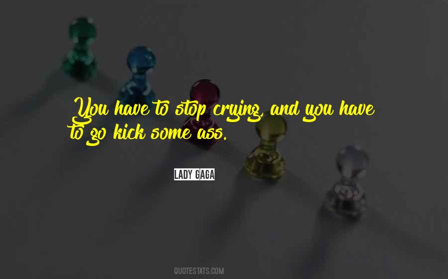 Can Stop Crying Quotes #1226951
