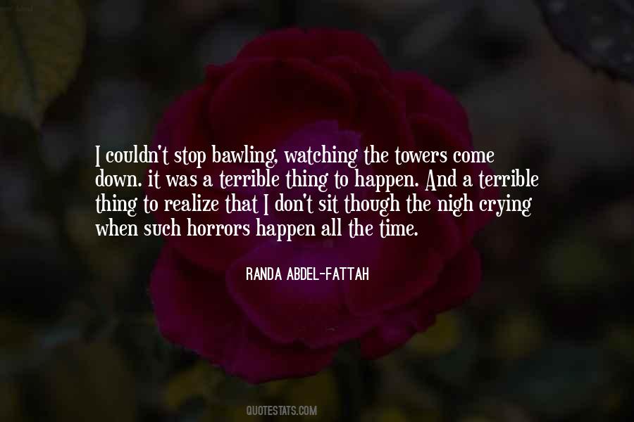 Can Stop Crying Quotes #920996