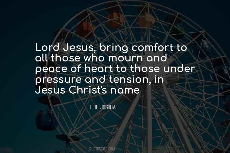Jesus Comfort Quotes #1544791