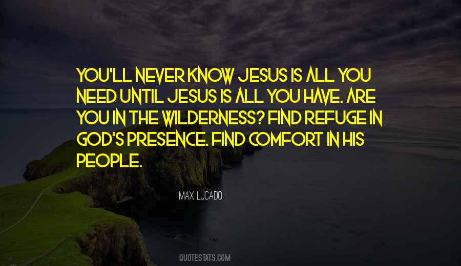 Jesus Comfort Quotes #1652368
