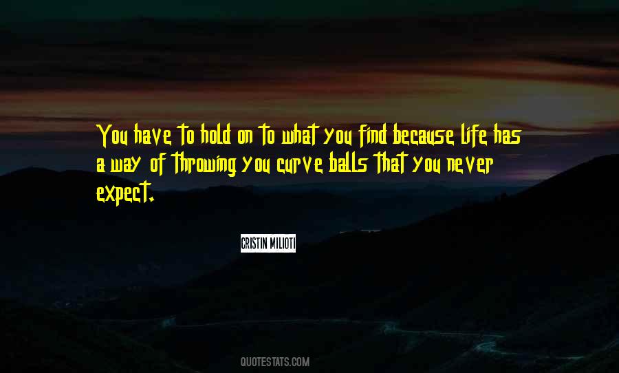 Life Curve Quotes #526287