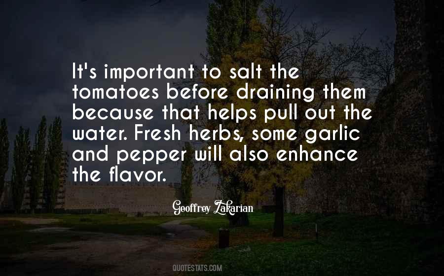 Garlic Salt Quotes #1829857