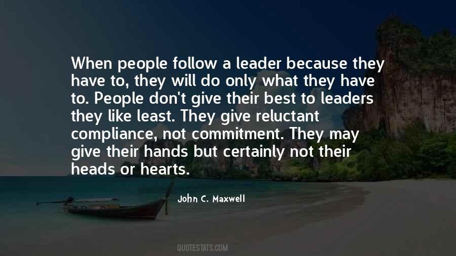 Best Leaders Quotes #1190984