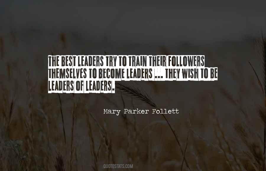 Best Leaders Quotes #1364972