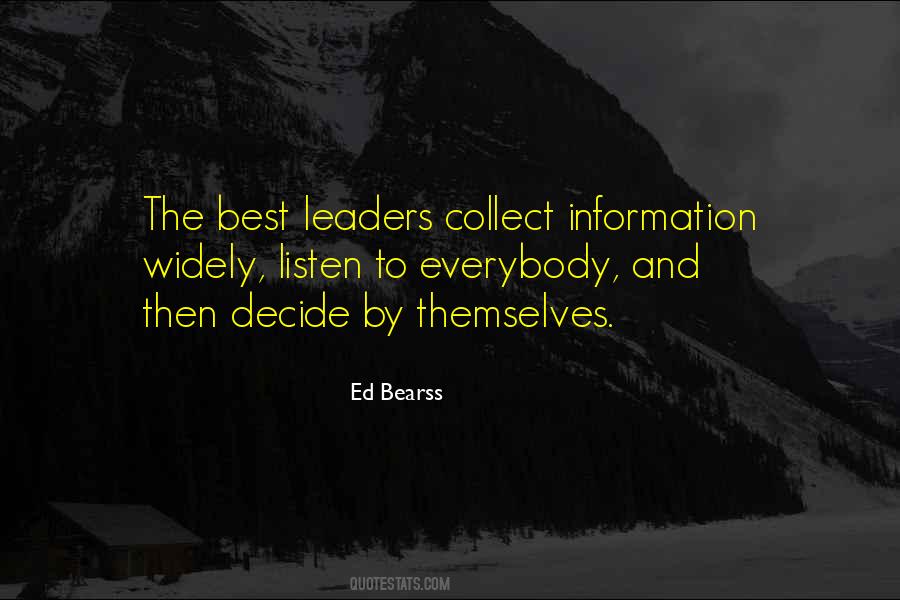 Best Leaders Quotes #1387885