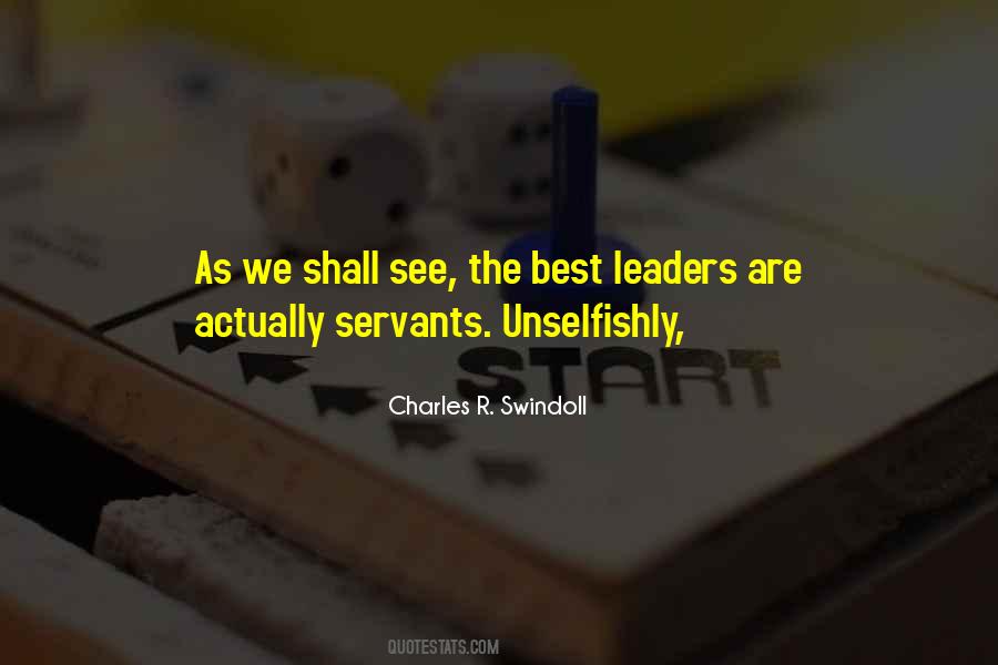 Best Leaders Quotes #1763915