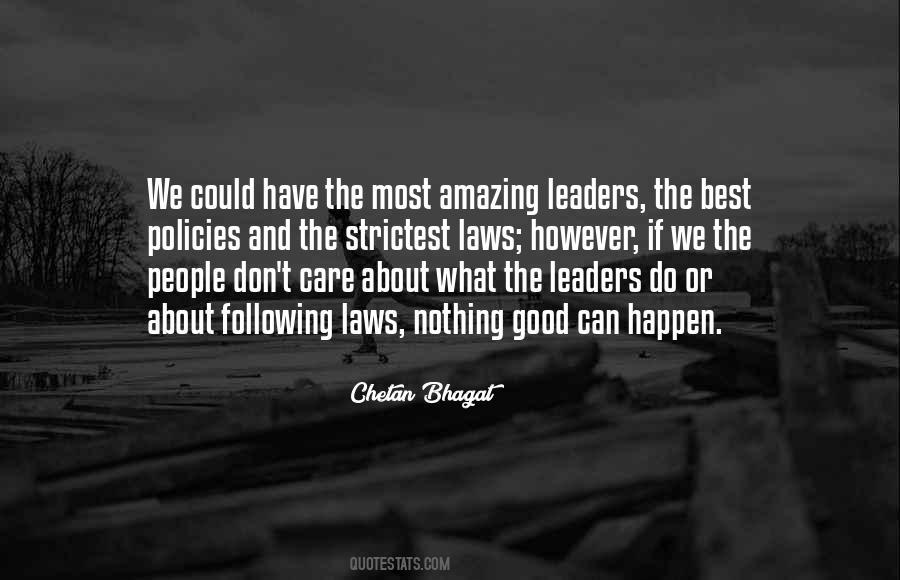 Best Leaders Quotes #601496