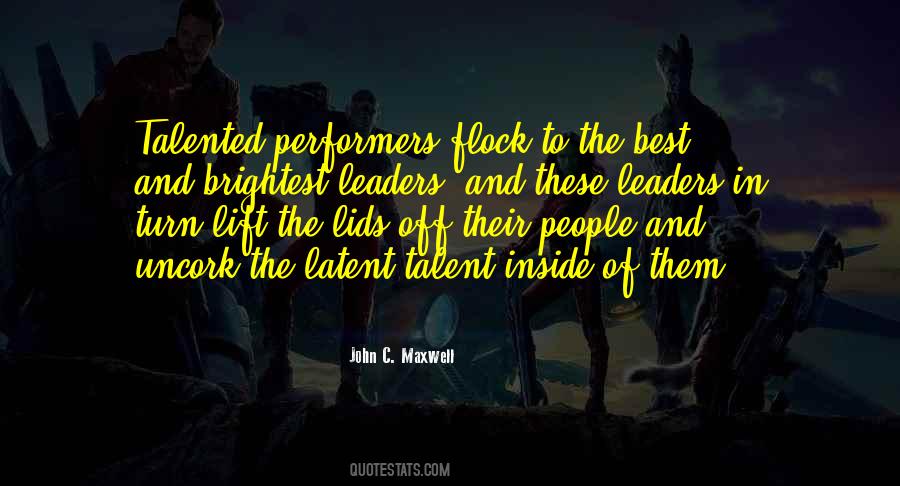 Best Leaders Quotes #806721