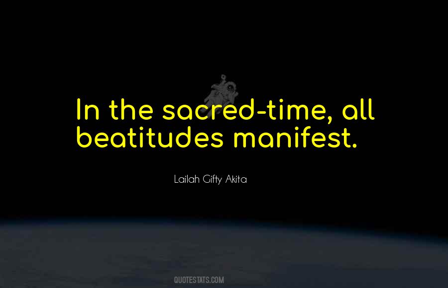 Sacred Time Quotes #1063867