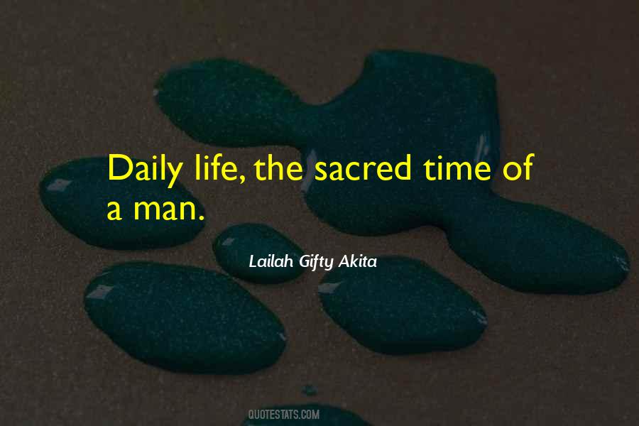 Sacred Time Quotes #1461767