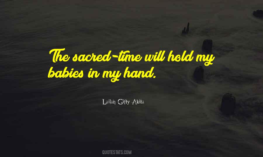 Sacred Time Quotes #1471099