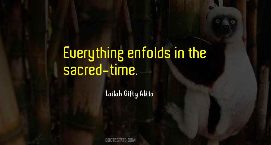 Sacred Time Quotes #1550851