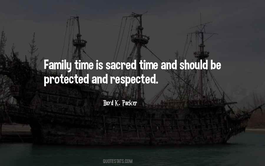 Sacred Time Quotes #163688