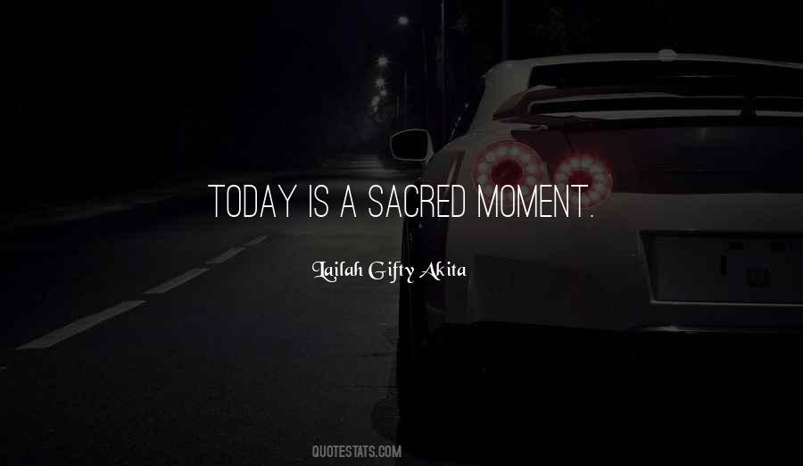 Sacred Time Quotes #660916