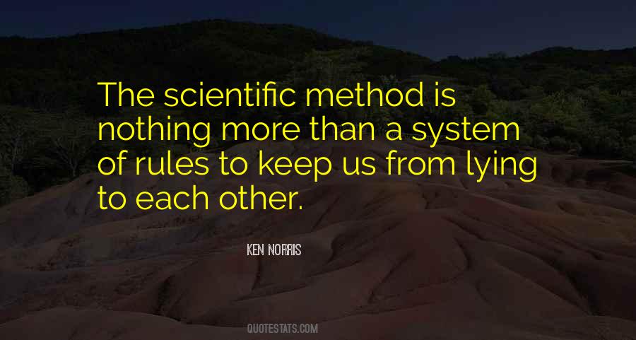 Quotes About The Scientific Method #113213